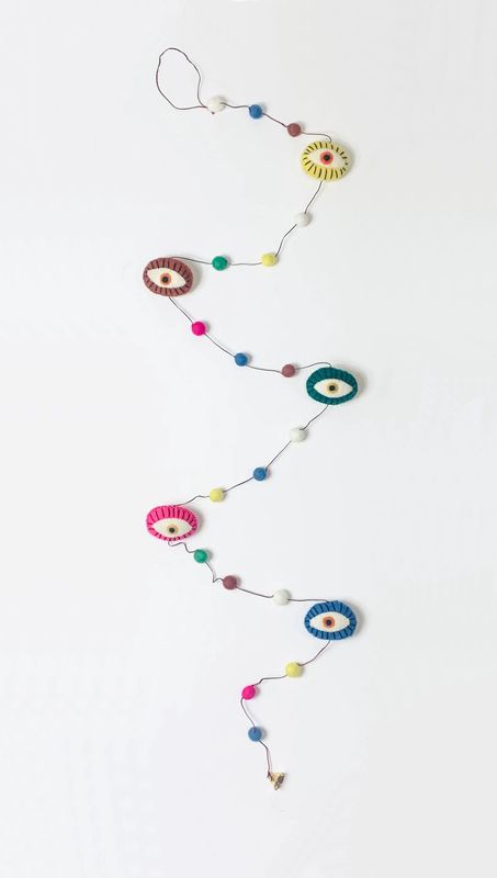 Eye Felt Garland