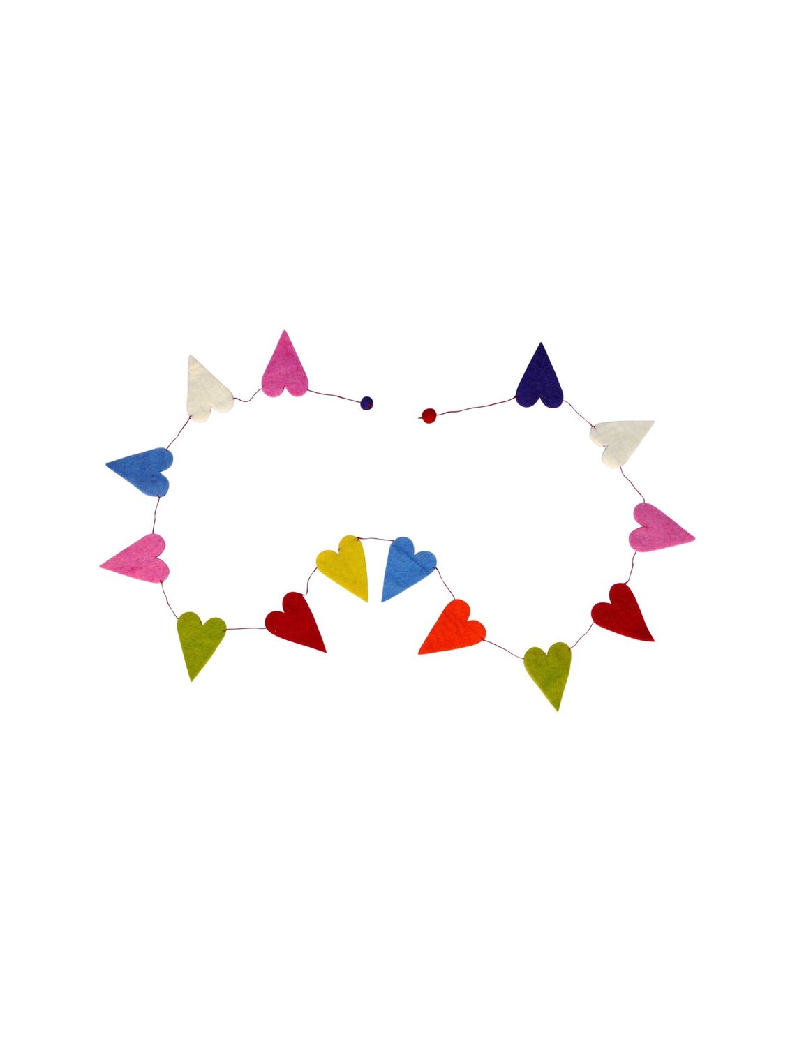 Hearts Felt Garland