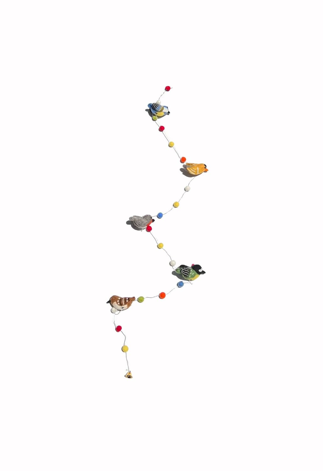 Forest Bird Felt Garland