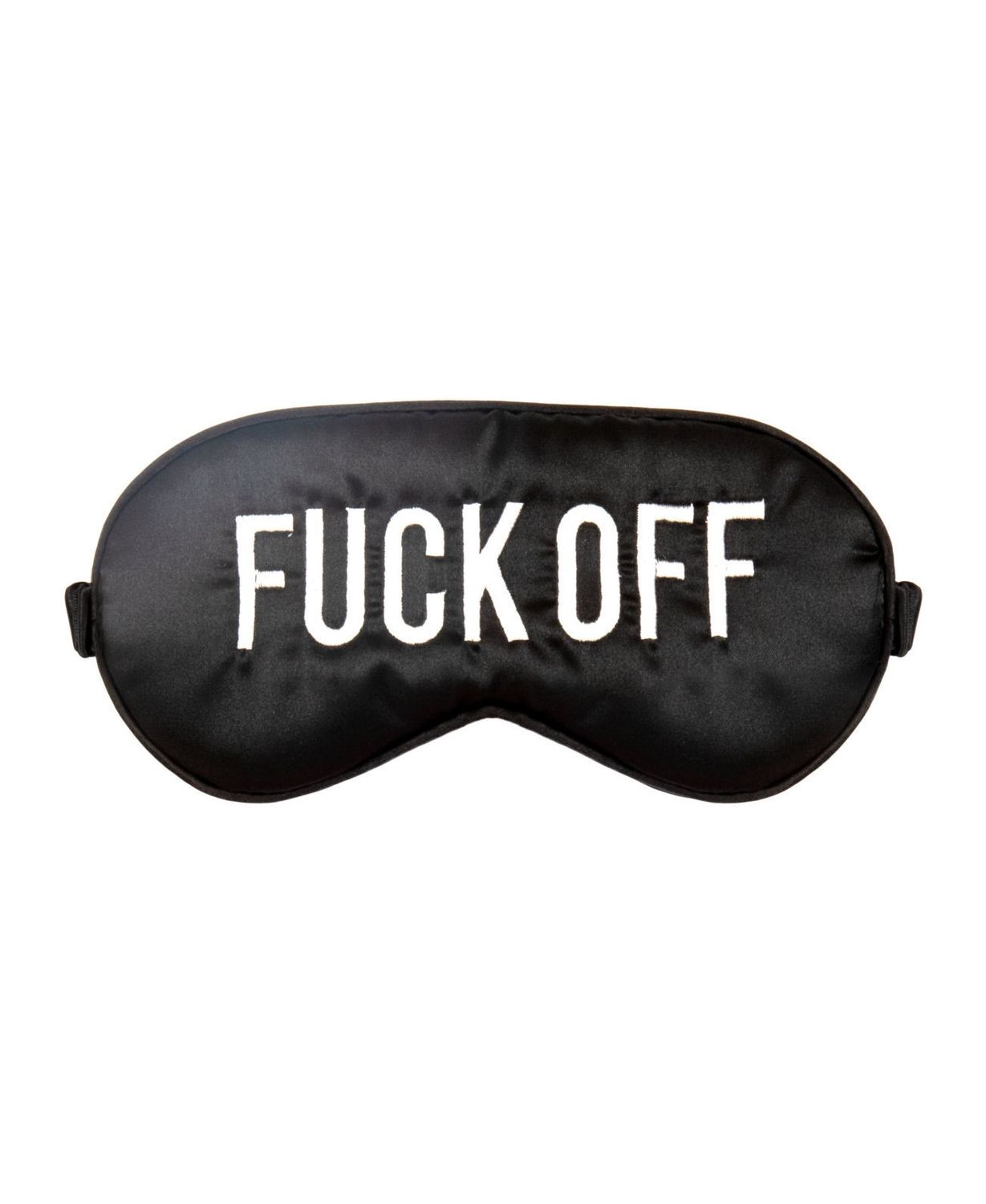 Fuck Off Black Eye Mask