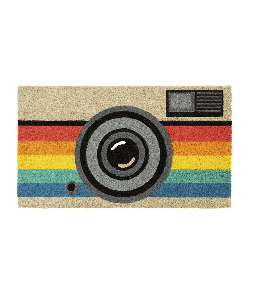 Retro Camera Doormat