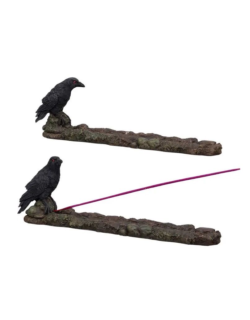Raven Incense Holder