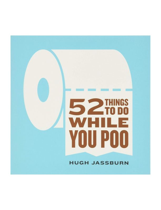 52 Things To Do While You Poo Paperback Book