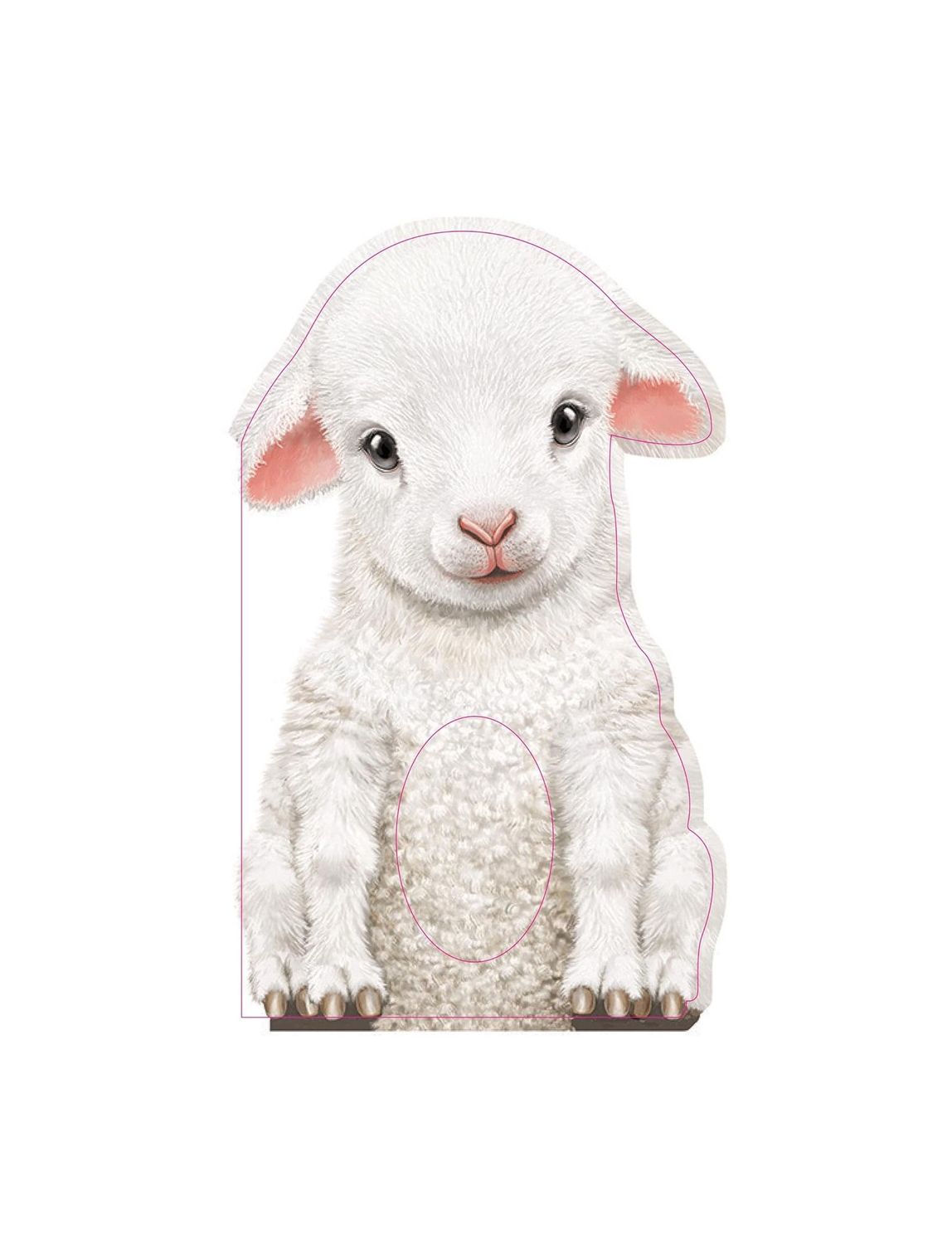 Furry Lamb Board Book