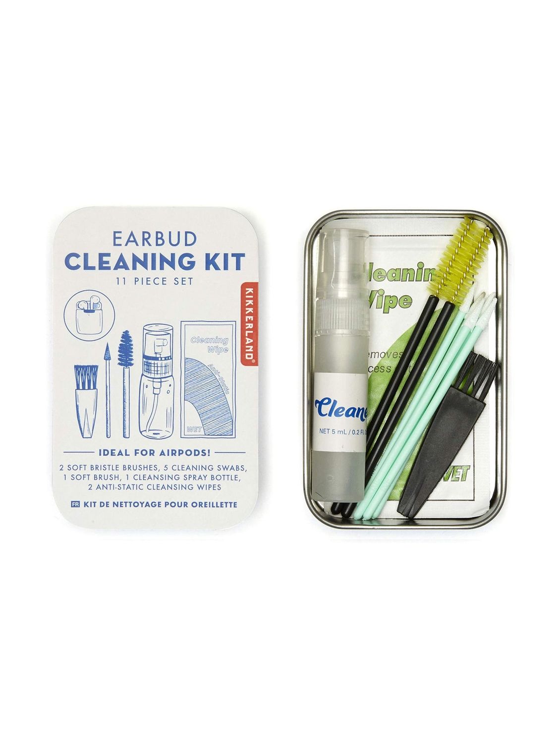 Earbud Cleaning Kit Tin