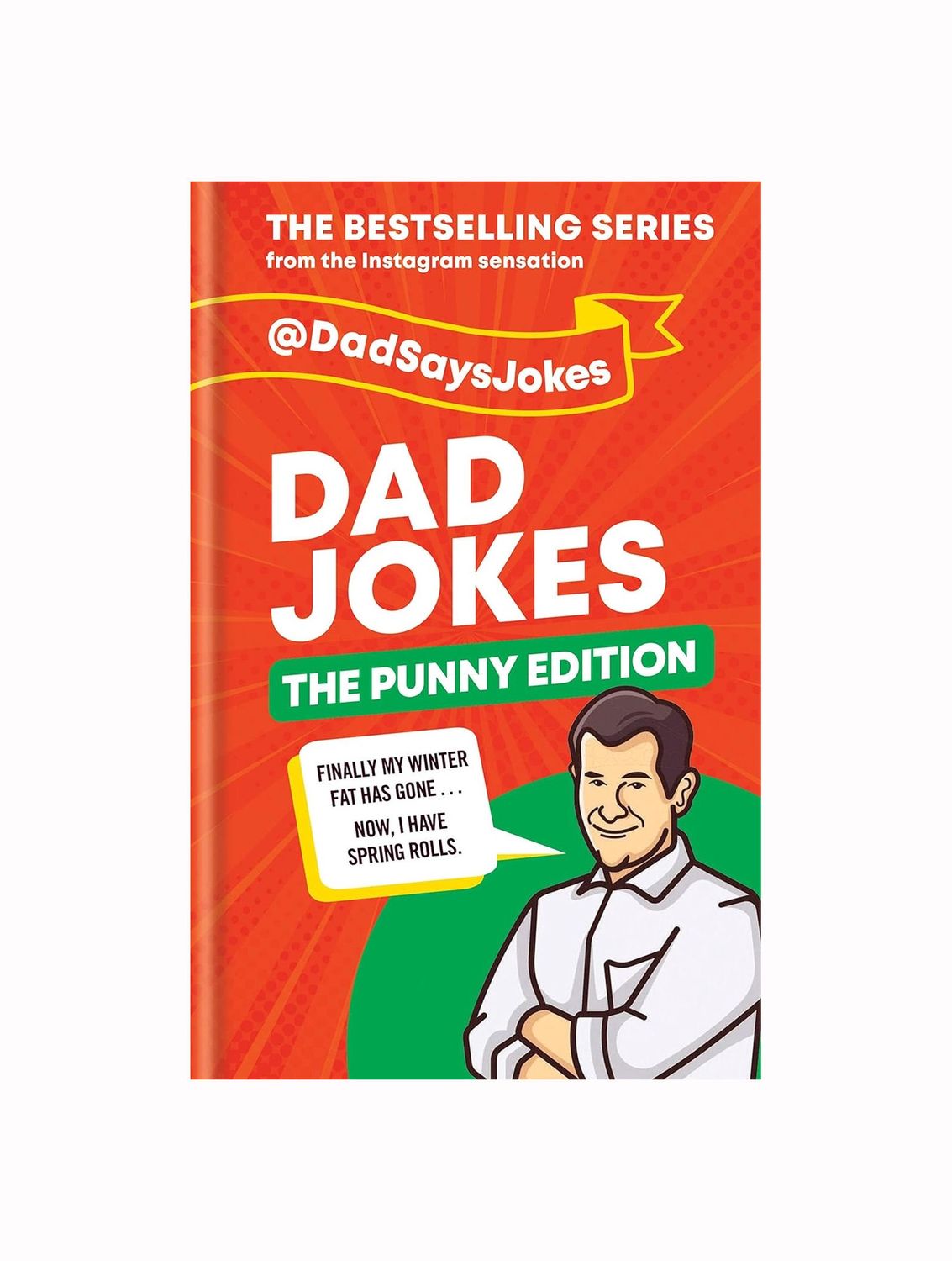 Dad Jokes The Punny Edition Hardcover Book
