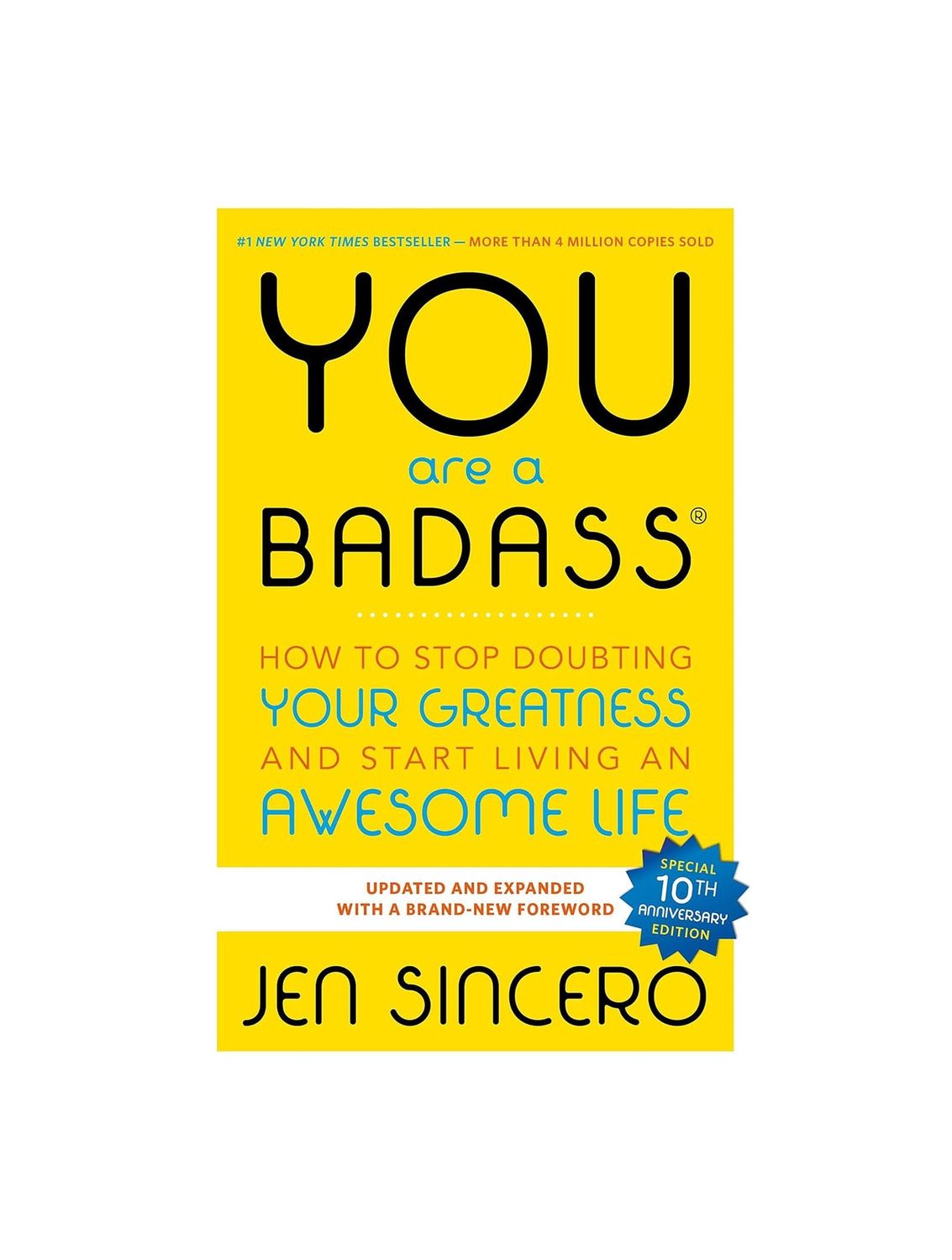 You Are A Badass Paperback Book