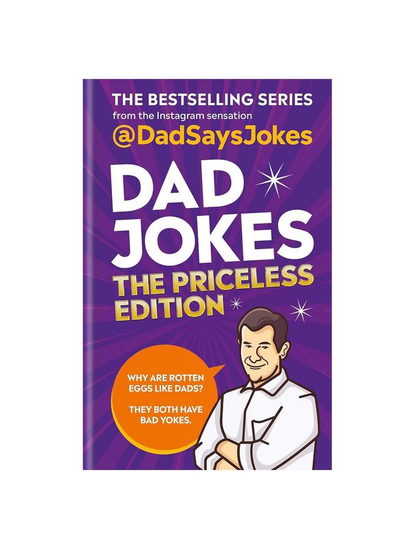 Dad Jokes The Priceless Edition Hardcover Book