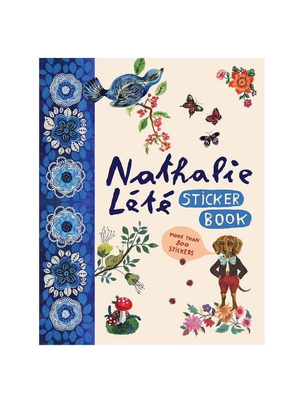 Nathalie Lete Sticker Hardcover Book