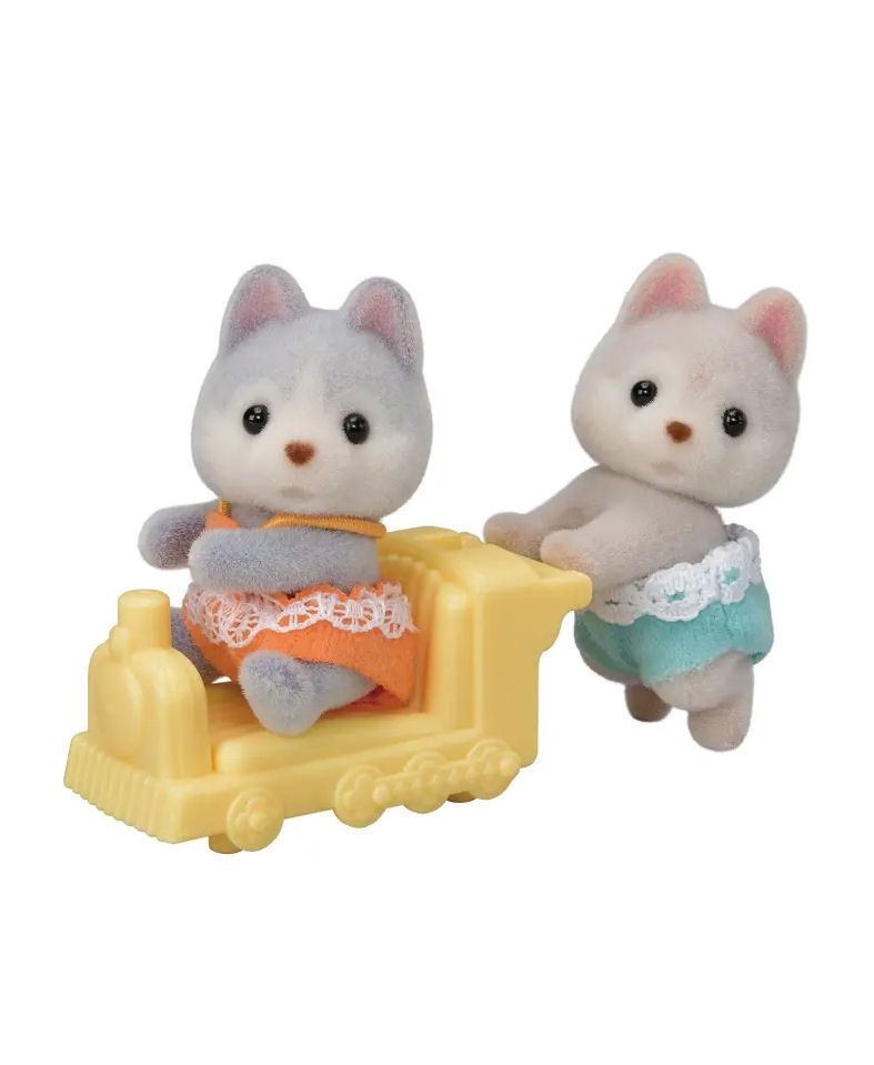 Calico Critters Husky Twins