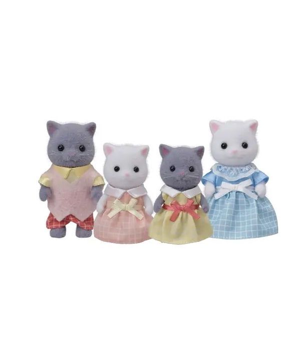 Calico Critters Persian Cat Family