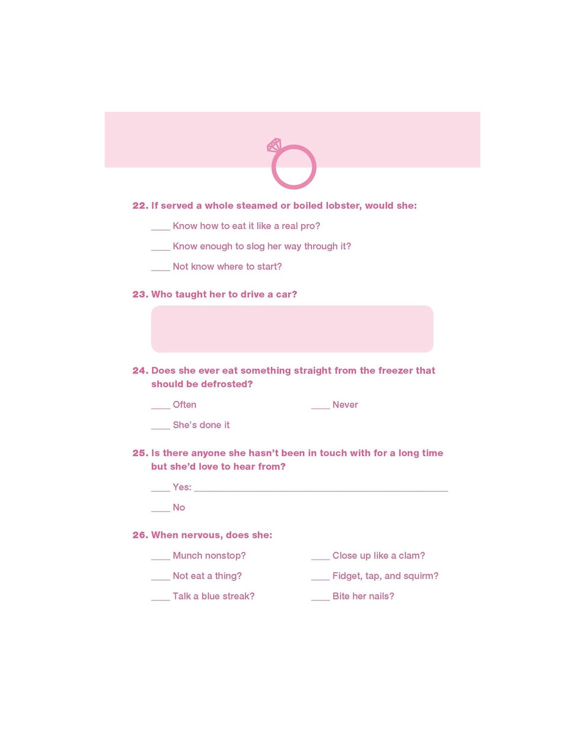 Do You Know Your Bride? Paperback Book