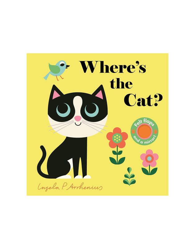 Where’s The Cat? Kids Interactive Board Book
