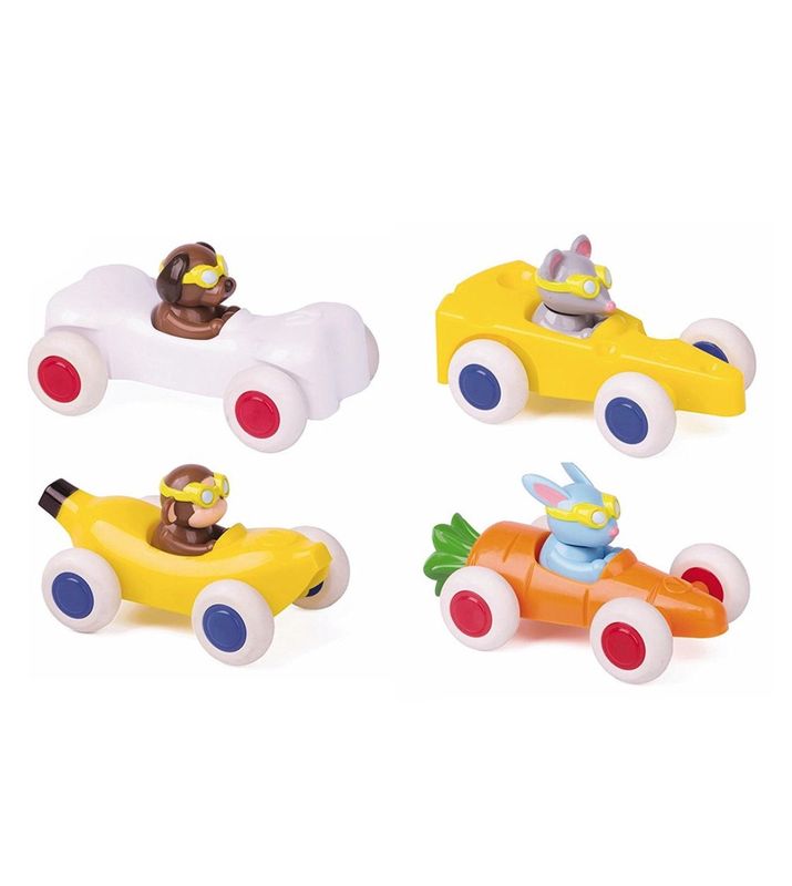 Cute Racers Animal Food Car Toy