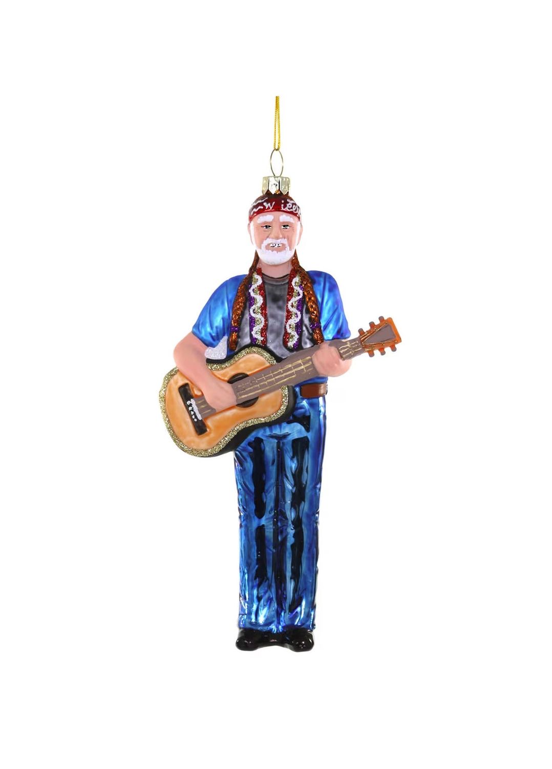 Willie Nelson Full Body Ornament