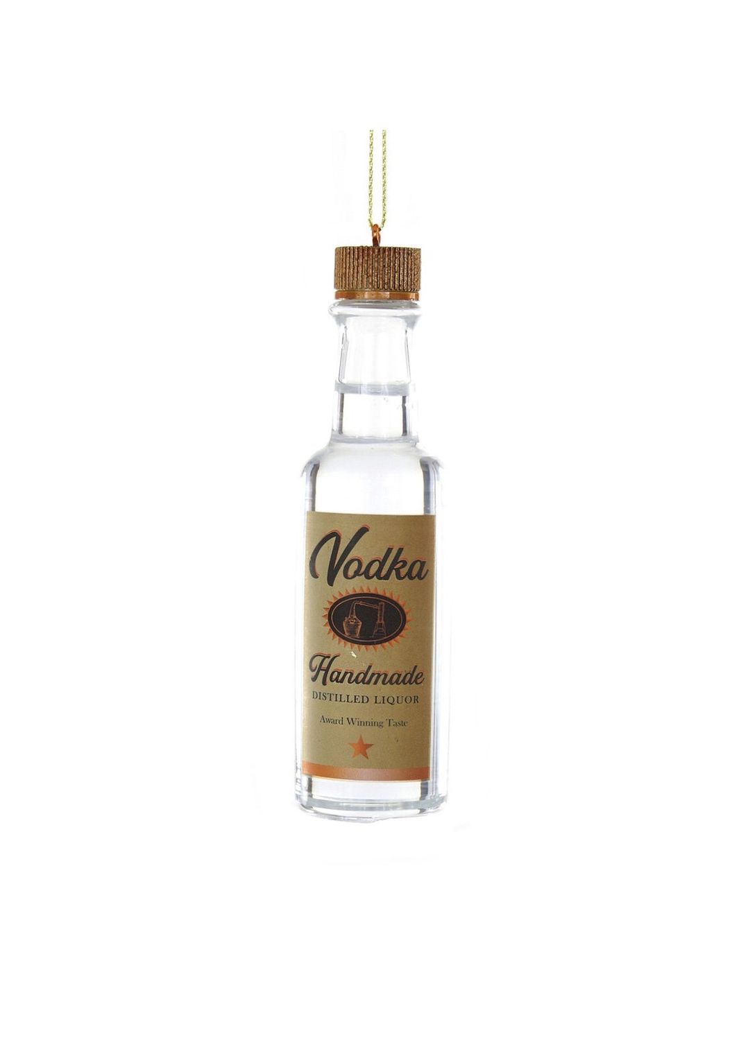Homemade Vodka Glass Ornament