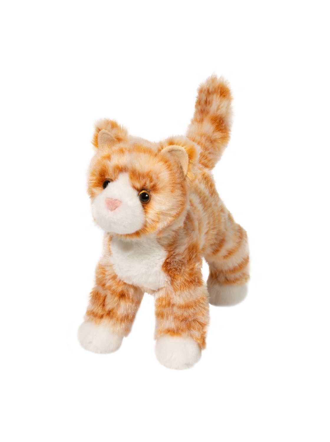 Hally Orange Striped Cat Stuffed Animal