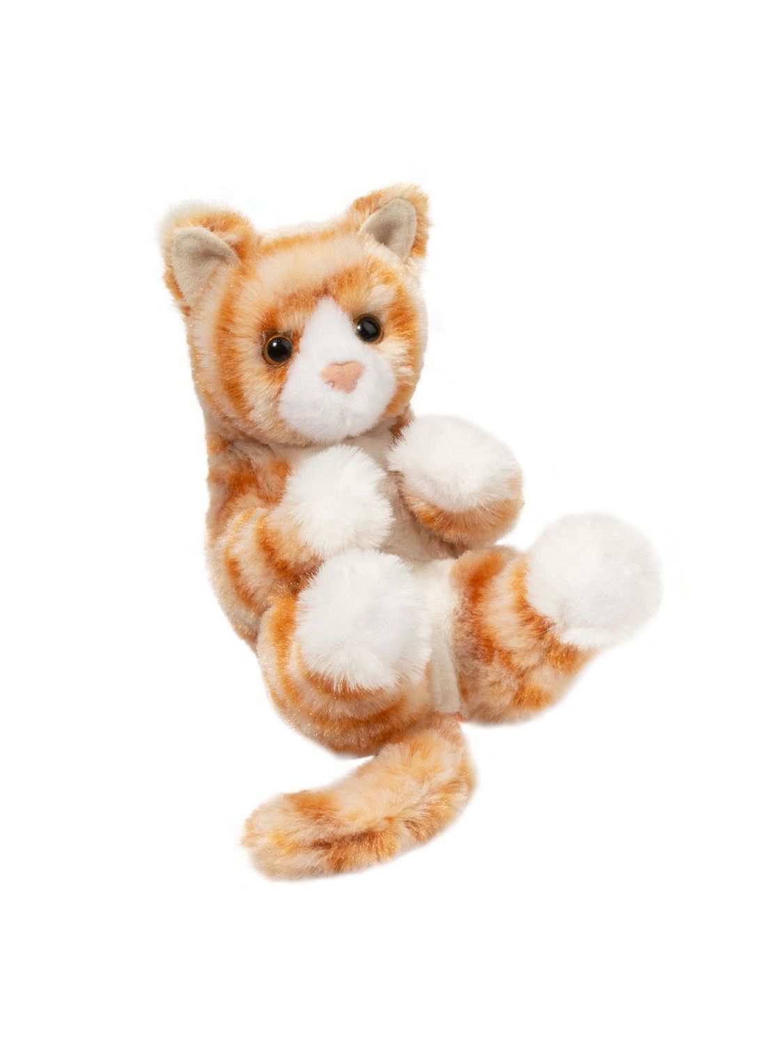Lil Baby Orange Striped Kitten Cat Stuffed Animal