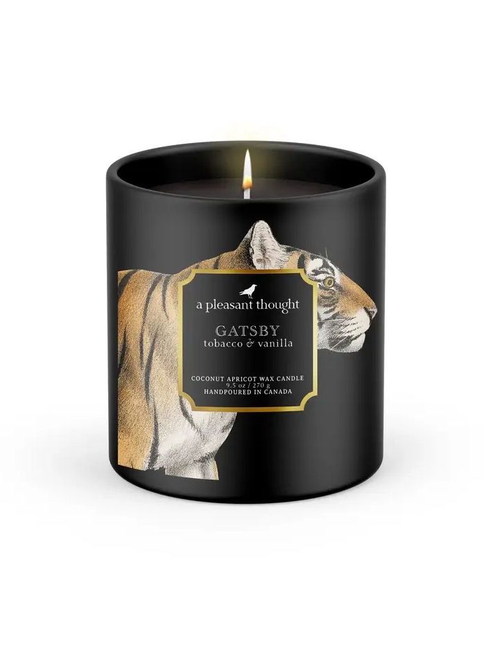 Gatsby Tobacco And Vanilla Raven Candle