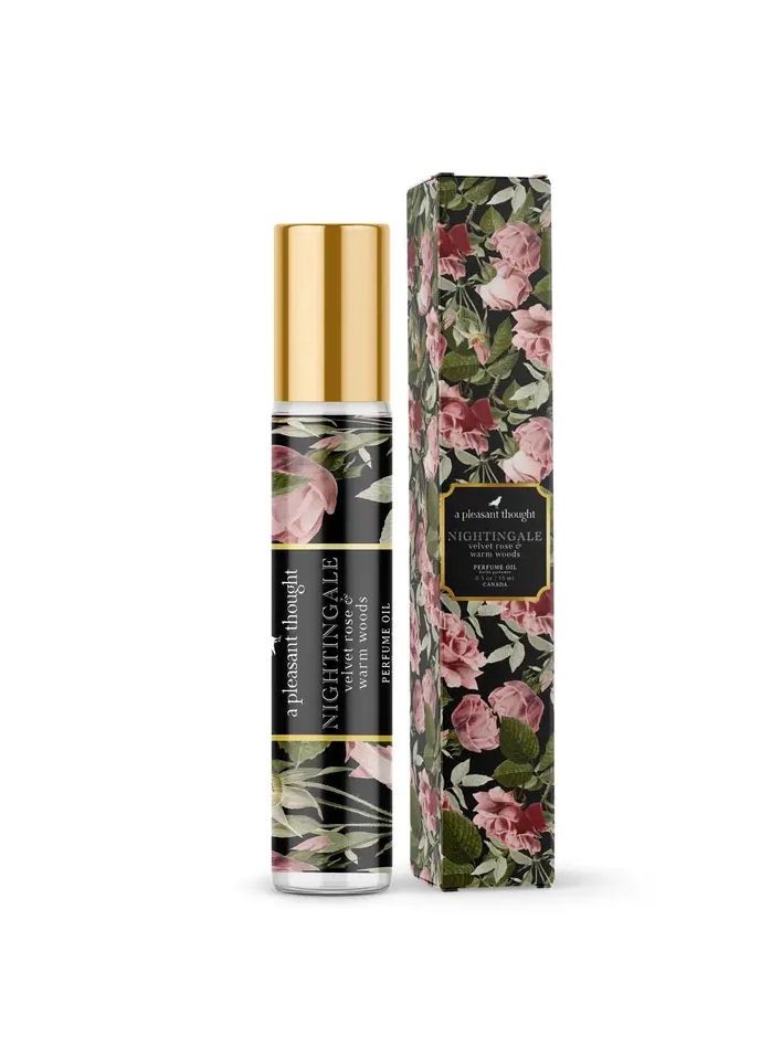 Nightingale Velvet Rose And Warm Woods Perfume Oil