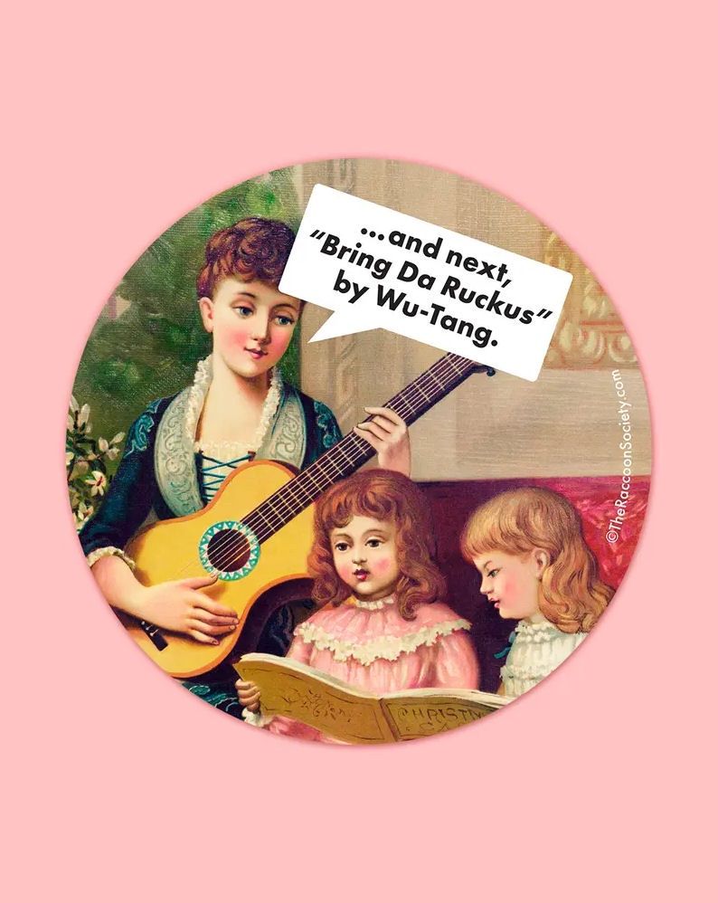 Wu-Tang Family Ruckus Sticker