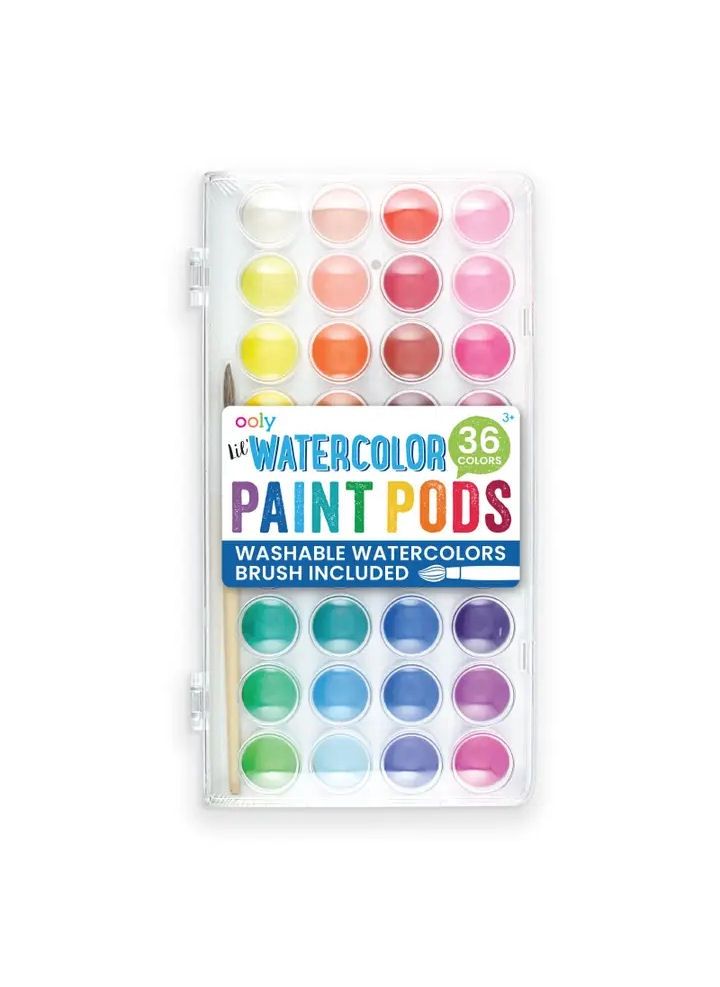 Lil Watercolor Paint Pods
