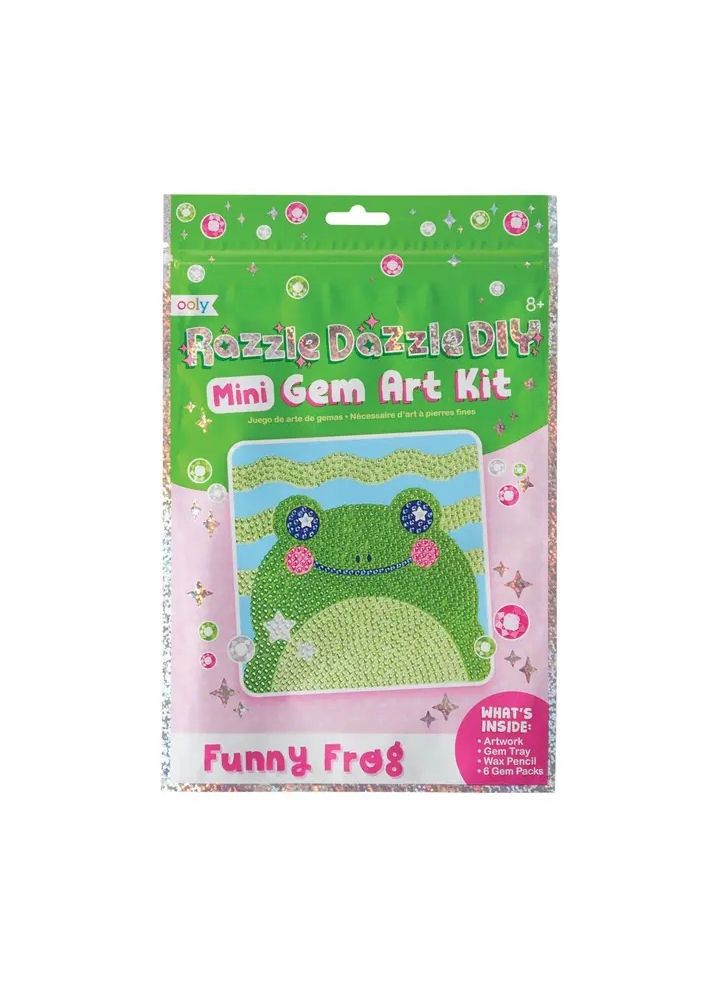Funny Frog Razzle Dazzle DIY Mini Gem Art Kit