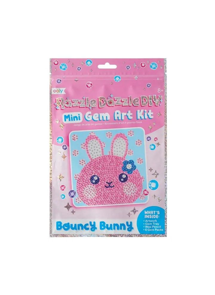Bouncy Bunny Razzle Dazzle DIY Mini Gem Art Kit
