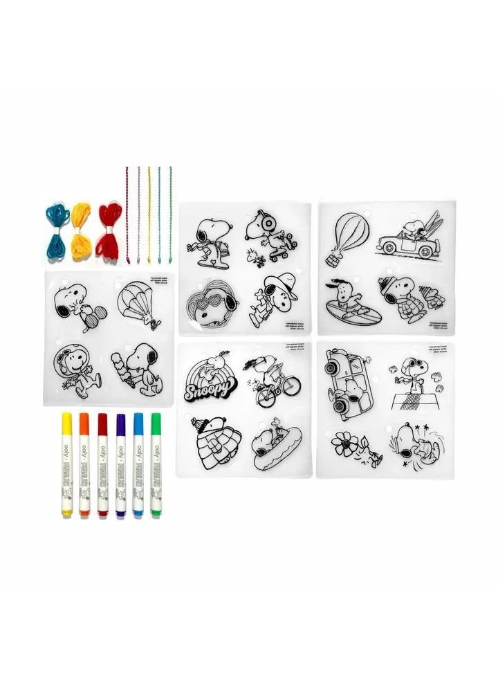 OOLY x Peanuts DIY Shrink Art Kit