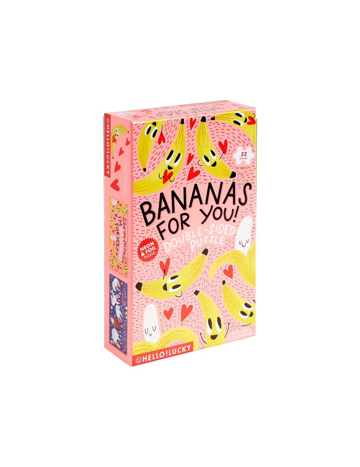 Bananas For You Double Sided 32 Piece Puzzle