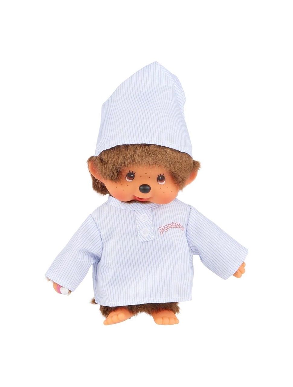 Monchhichi Stripped Pajama Boy