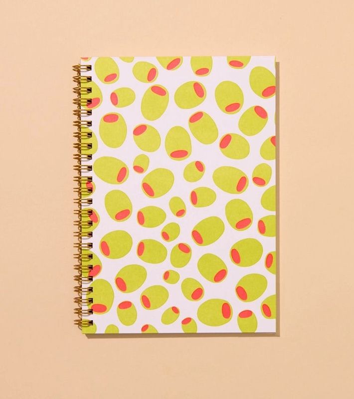 Olives Spiral Notebook