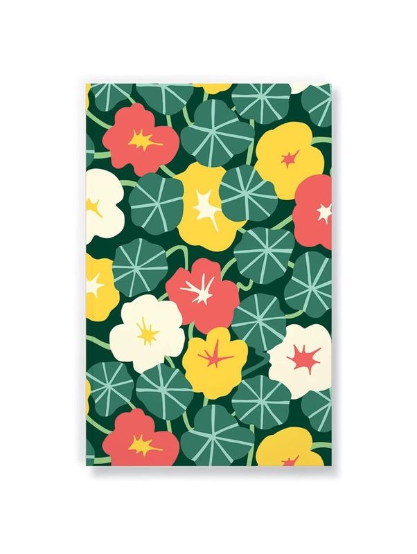 Nasturtium Lined Notebook