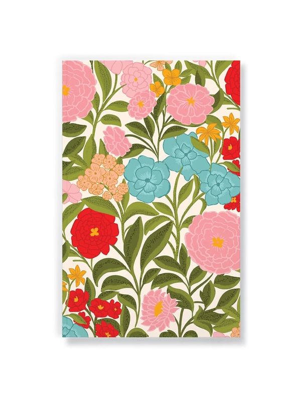 Bold Blooms Lined Notebook