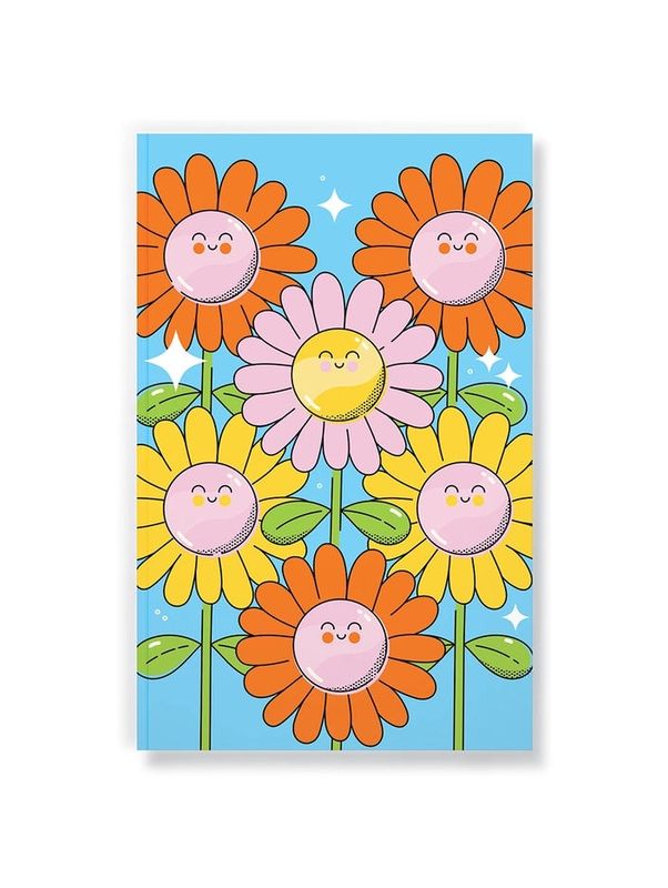 Charbonneau Floral Lined Notebook