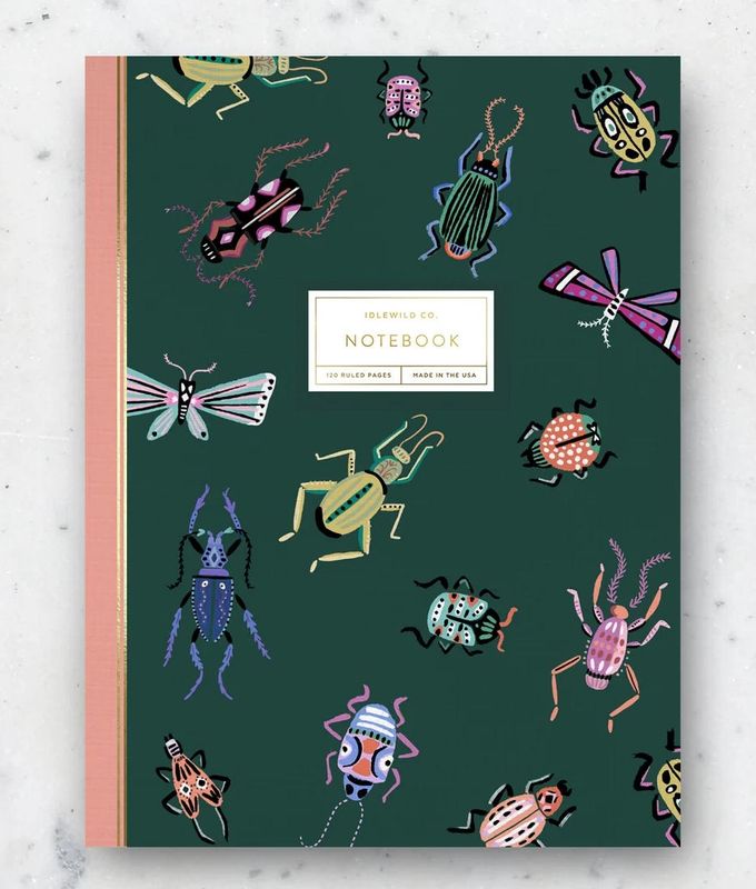 Entomologist Bug Lined Notebook