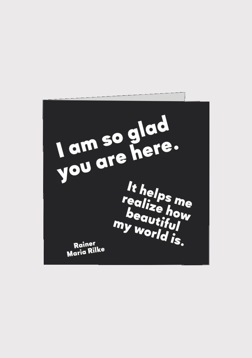 I Am So Glad Your Here Card