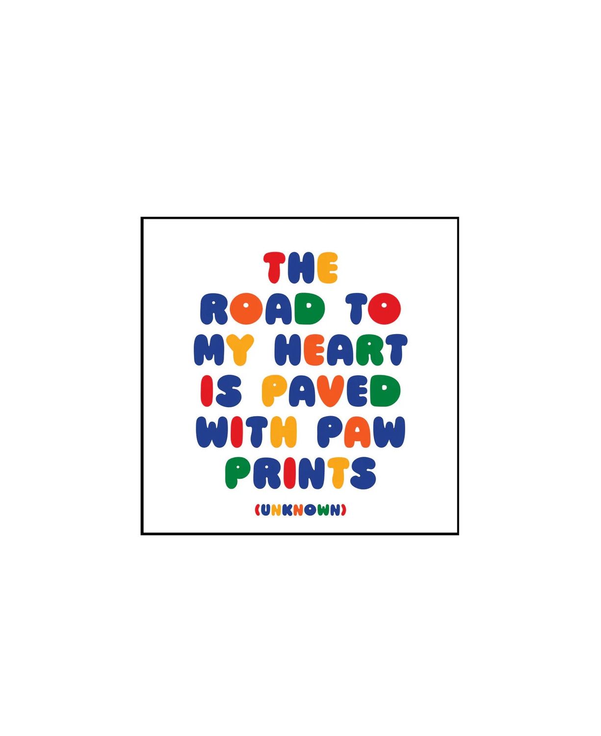 The Road to My Heart Magnet