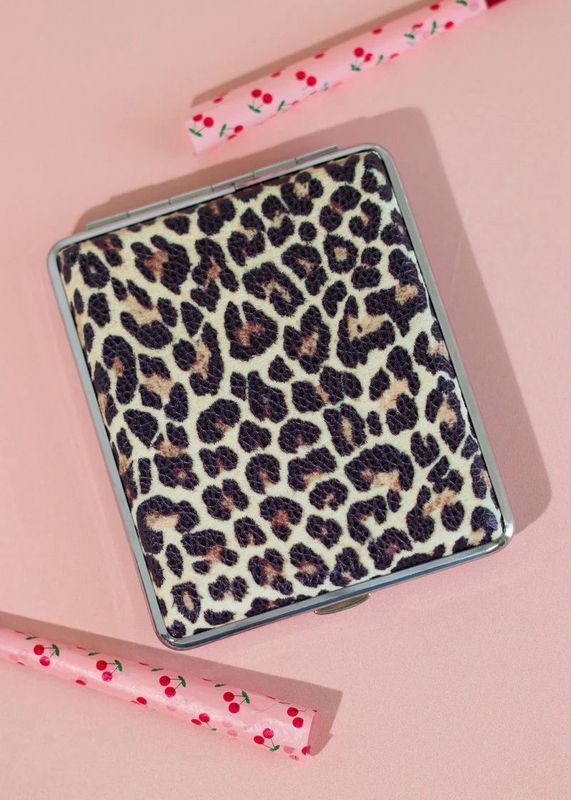 Leopard Cigarette Case