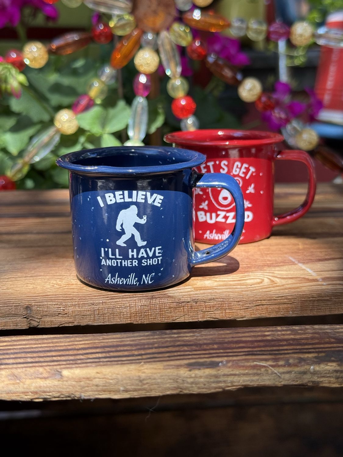 I Believe Bigfoot Mini Camp Mug Shot Glass