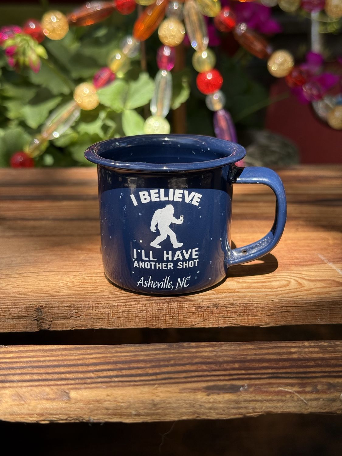 I Believe Bigfoot Mini Camp Mug Shot Glass