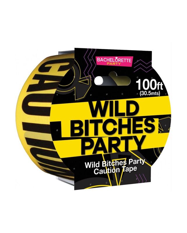 Wild Bitches Party Caution Tape