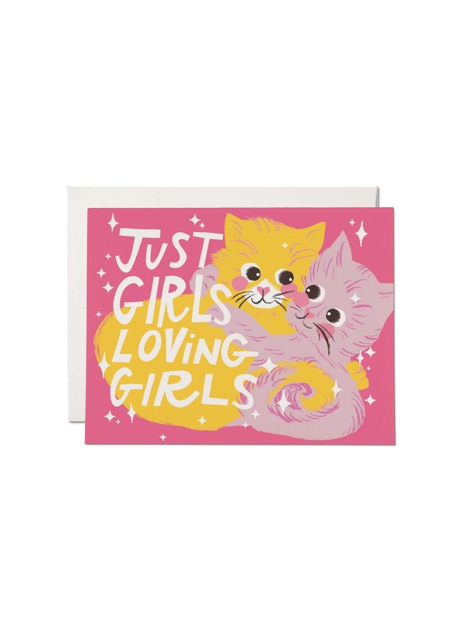 Just Girls Loving Girls Card