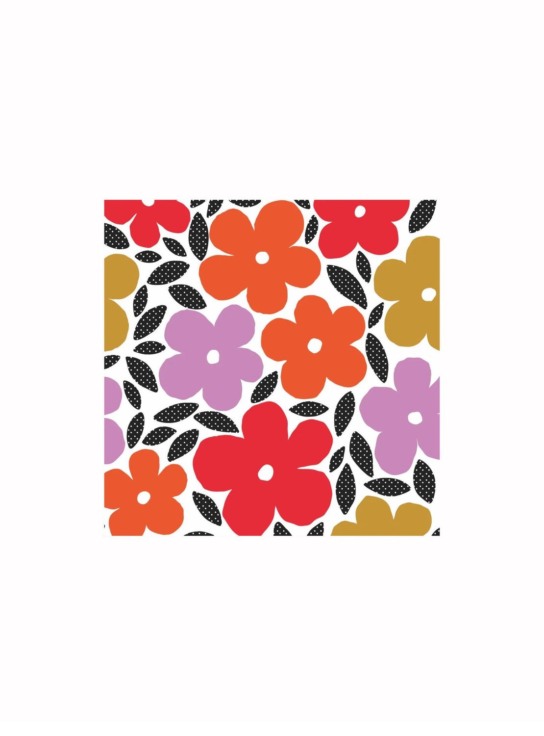 Namaki Floral Beverage Napkins
