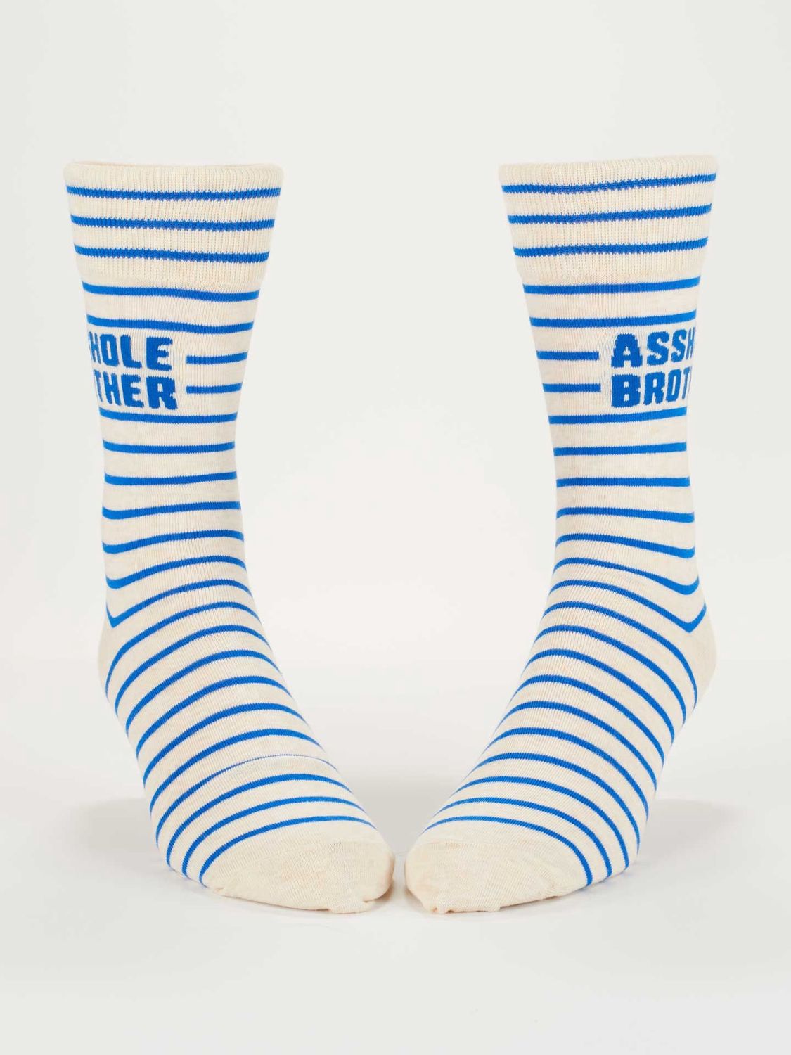 Asshole Brother Blue Q Men's Socks