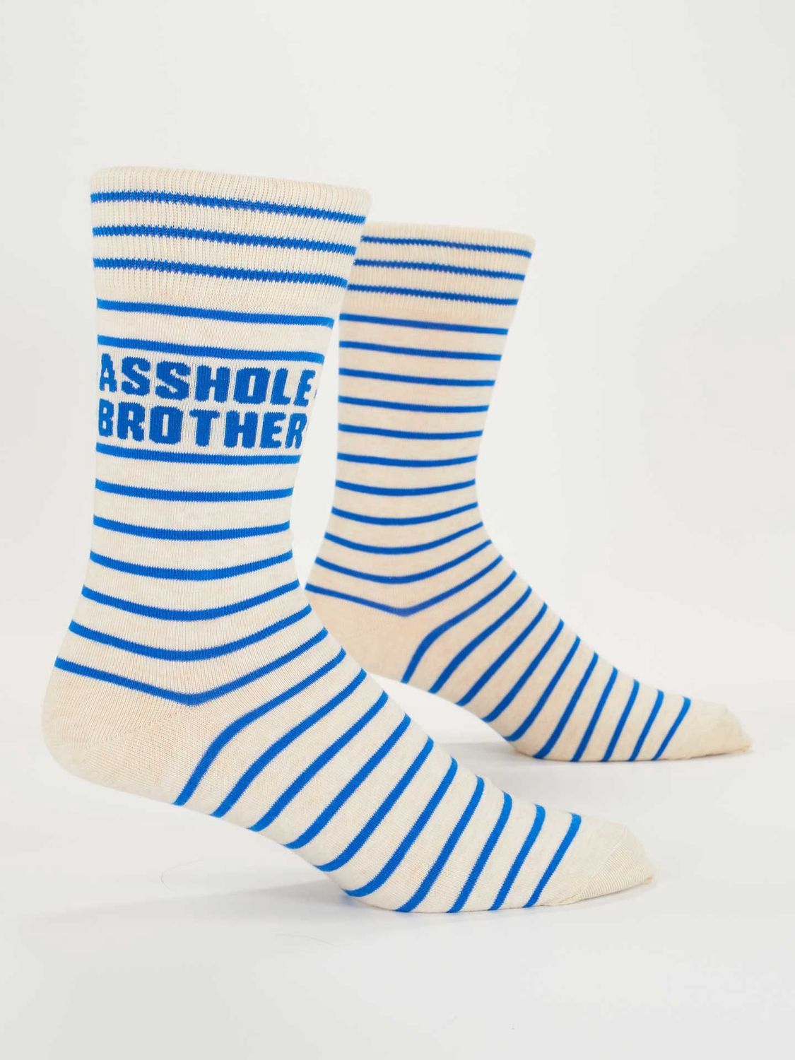 Asshole Brother Blue Q Men&#39;s Socks