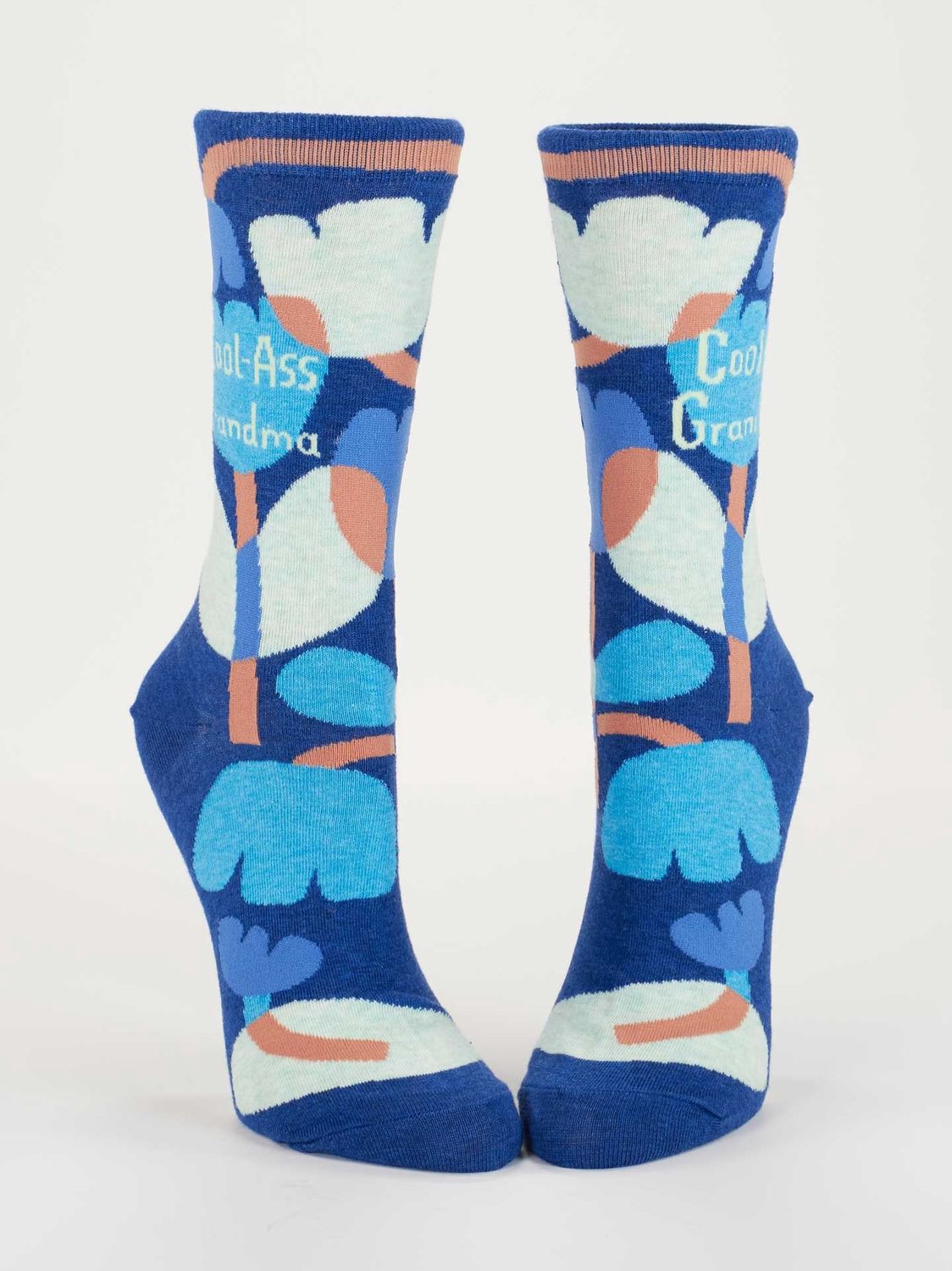 Cool-Ass Grandma Blue Q Women's Socks