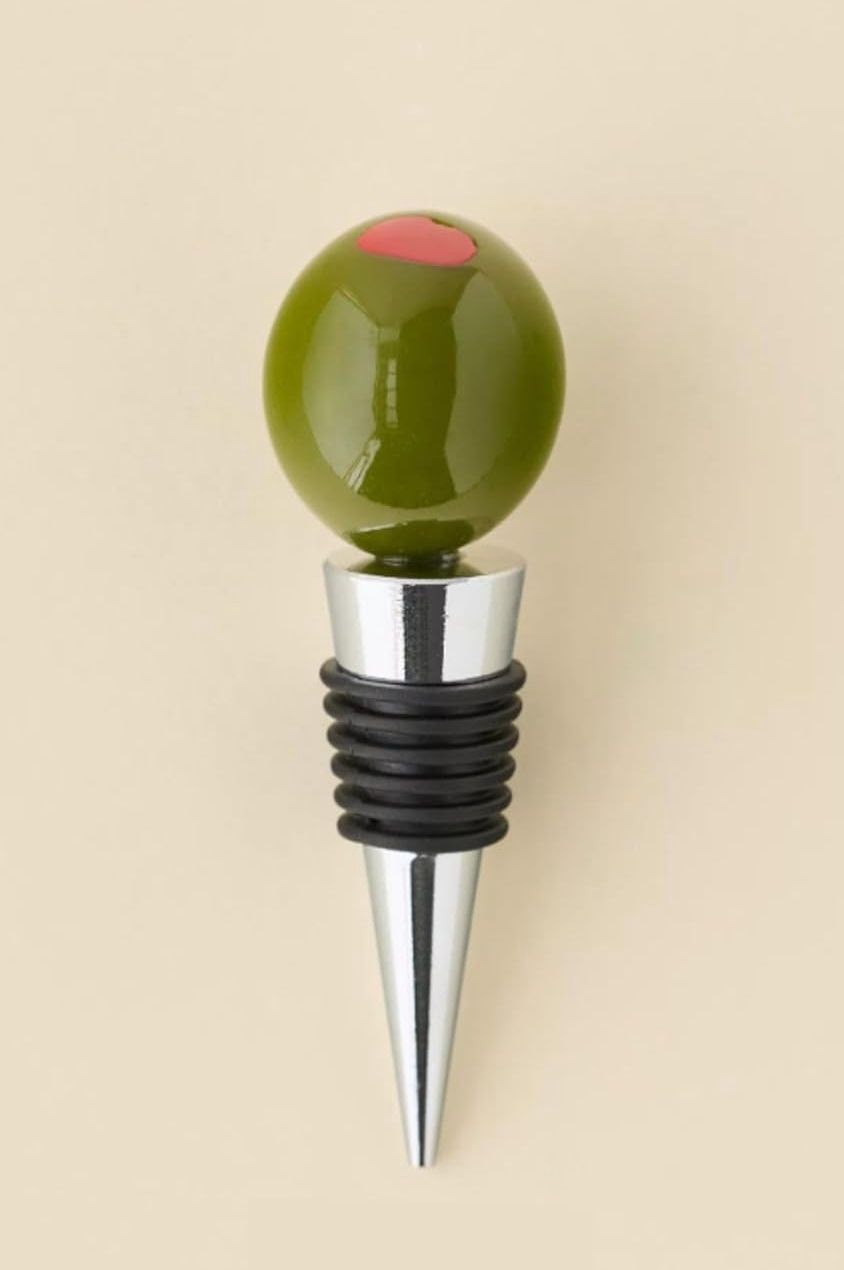 Olive Bottle Stopper