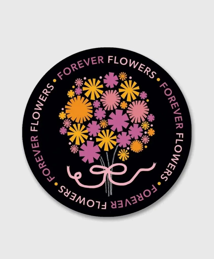 Forever Flowers Sticker