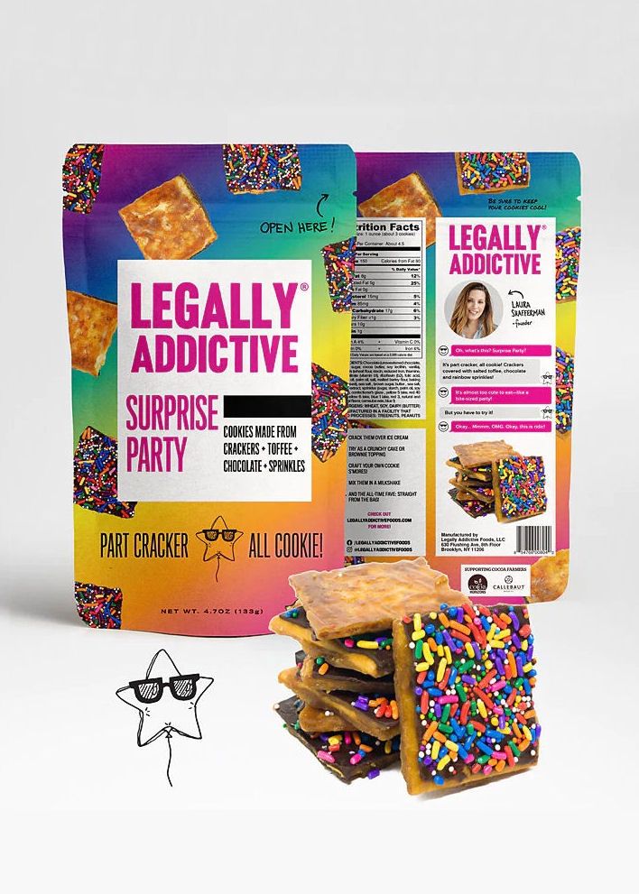 Legally Addictive Surprise Party Cookies